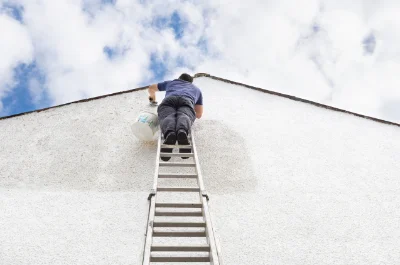 Peinture extérieure à Alvimare — façades et ravalement